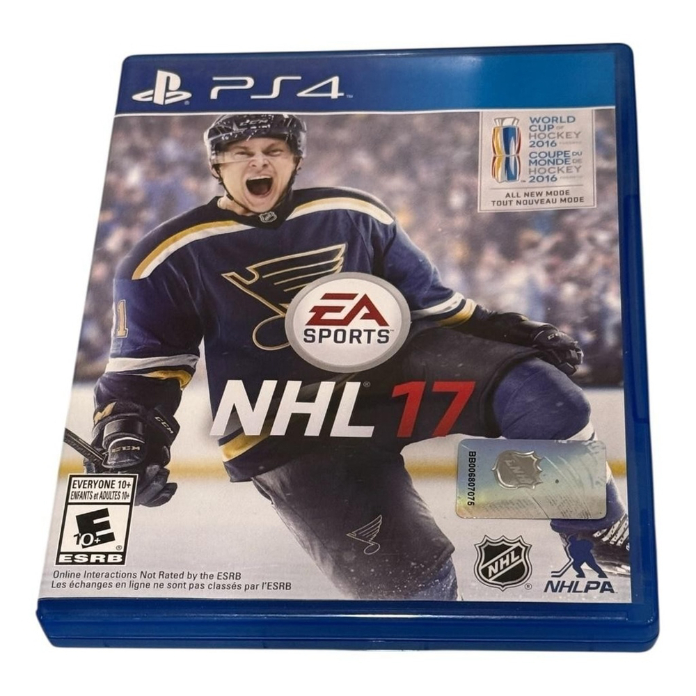 NHL 17 Sony PlayStation 4 PS4 Video Game EA Sports Hockey Complete